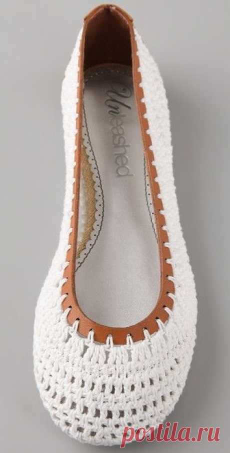 Unleashed Juliette Crochet Ballet Flats | SHOPBOP