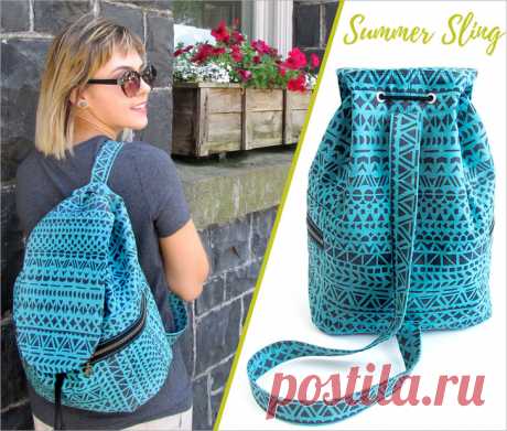 Summer Sling Bag | Sew4Home