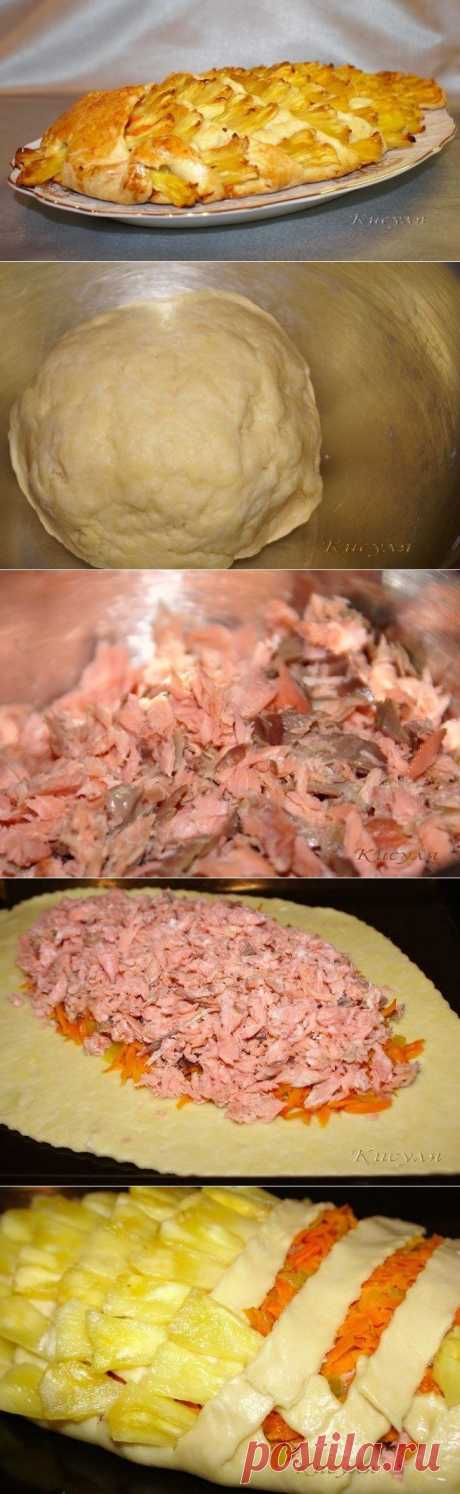 Как приготовить блюдо &quot;пирог с рыбой и ананасом&quot; - рецепт, ингридиенты и фотографии | sloosh