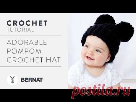 Crochet: Adorable Pompom Crochet Hat