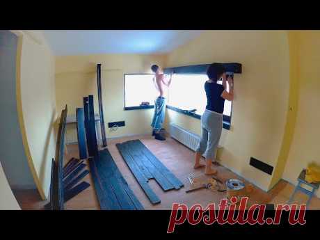 🔴Strong Homemade Furniture for Centuries. Couple Building a House