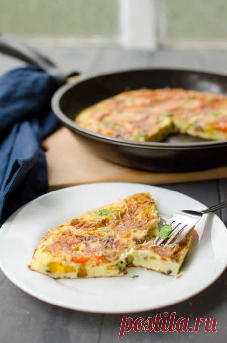 Фриттата со сладким перцем (Frittata ai Peperoni)