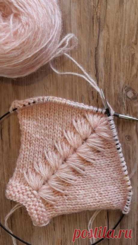 How To Knit The Needle Line