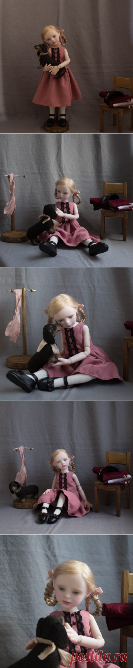 Таисия шарнирная кукла ручной работы | MaLenaDolls