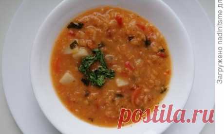 Аппетитный турецкий чечевичный суп - вкус Востока - пошаговый рецепт приготовления с фото