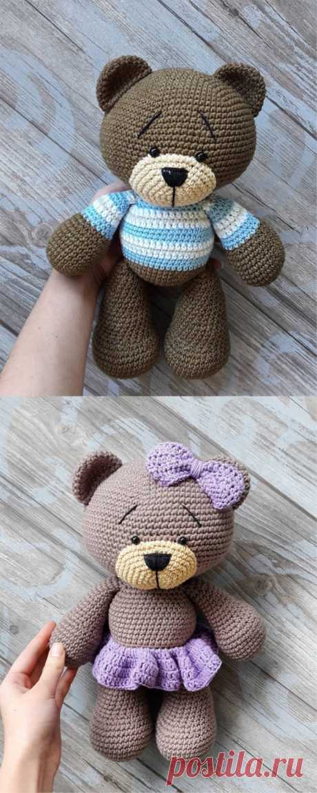 Lovely Teddy Bear Amigurumi - Tutorial