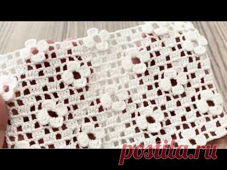 ONE OF THE BEST Shawl Tablecloth Runner Pattern Tutorial