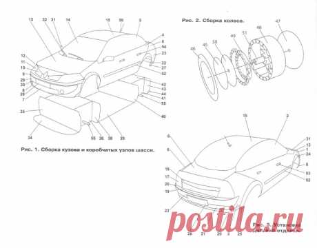 Renault Megane 2 модели из бумаги - Автолитература