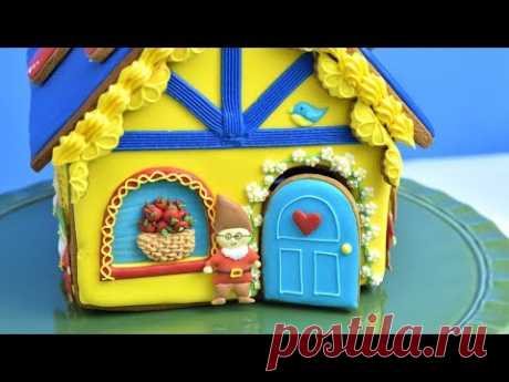 SNOW WHITE and the SEVEN DWARFS GINGERBREAD HOUSE by HANIELA'S