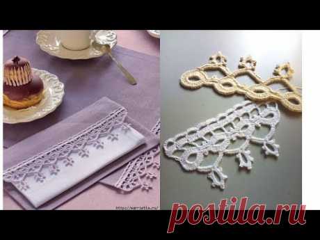 Невероятная красивая КАЙМА крючком Incredible beautiful crochet border