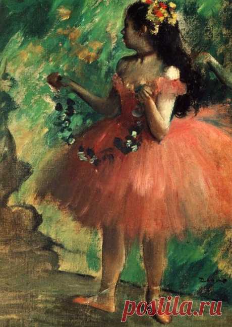 Edgar Degas - Dance Rose, 1878, Art Institute of Chicago