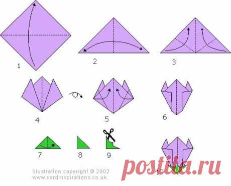 цветок колокольчик оригами из бумаги: 2 тыс изображений найдено в Яндекс.Картинках