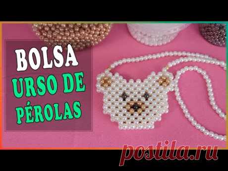 Como fazer Bolsa Urso de pérolas