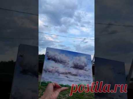 Painting vs Reality/ Рисунок vs Реальность #watercolorpainting #акварель #watercolorart
