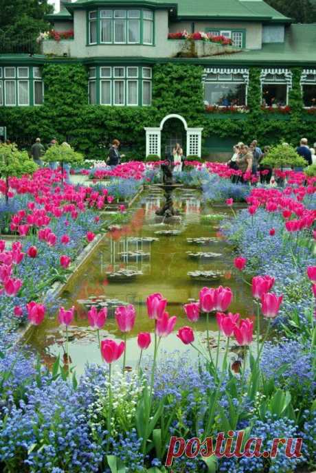 Butchart Gardens, Victoria, BC, Canada  |  Найдено на сайте etsy.com.