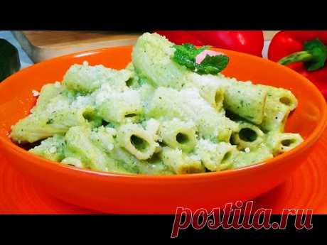 Ricetta per un pranzo veloce ed economico Pasta con crema di zucchine