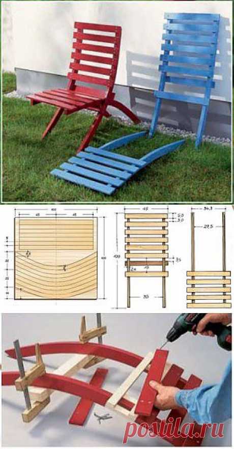 Такие садовые стулья займут достойное место в вашем саду » Архив Дачный стул | Идеи домашнего мастера