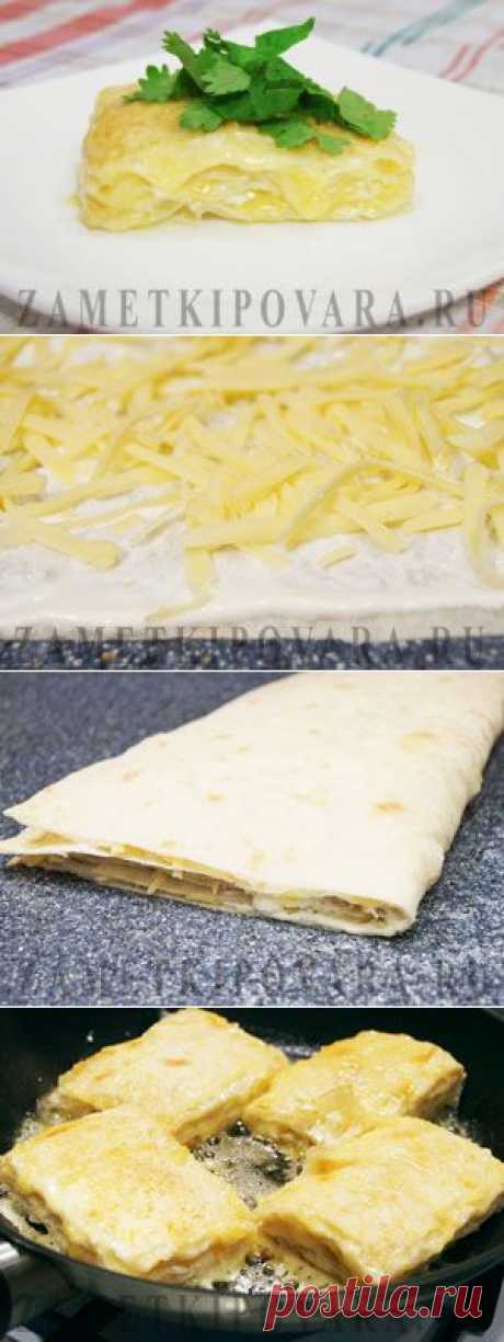 Ленивые хачапури с сыром | Простые кулинарные рецепты с фотографиями