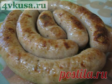 Колбаса домашняя куриная | 4vkusa.ru