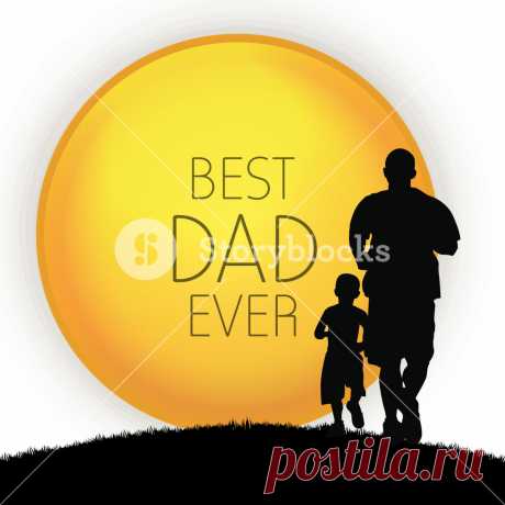 Изображение фонда счастливого Дня отцов - Storyblocks