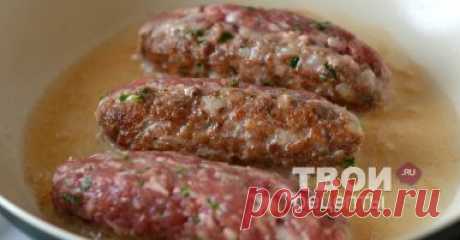 Люля кебаб на сковороде - вкусный рецепт с пошаговым фото