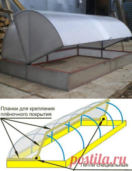 Парник хлебница из поликарбоната своими руками: чертежи, установка, особенности