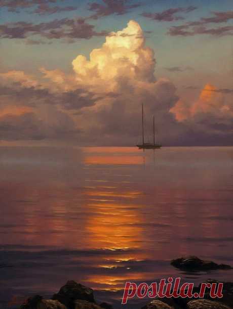 myfairynuffstuff:
“Alexei Adamov (b.1971) - Cloud. Oil on canvas.
”