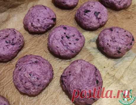 Песочное печенье с чёрной смородиной – кулинарный рецепт