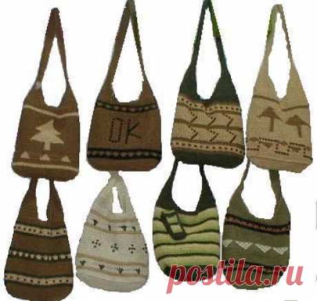 Фото моды: Вязание сумок со схемами в Люберцах