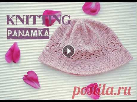 ❤️ Детская панамка крючком # Crochet baby panama ❤️Мой магазин МК➔...
