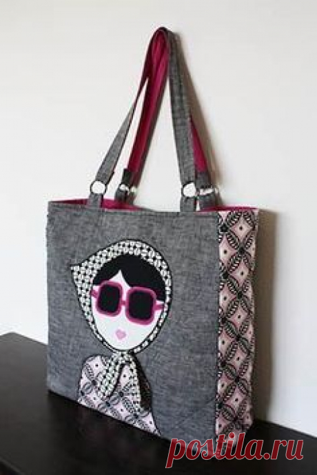 The Laura Tote – PDF + Handy Appliqué Techniques |