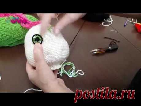 Bebek Göz Yapılışı Örgü Oyuncak Amigurumi