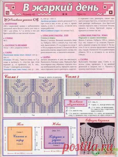 Подборка 2 - &quot;Ажуры для спиц&quot;.
