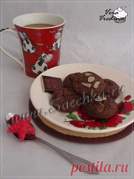 Шоколадное печенье - рецепт с фото
