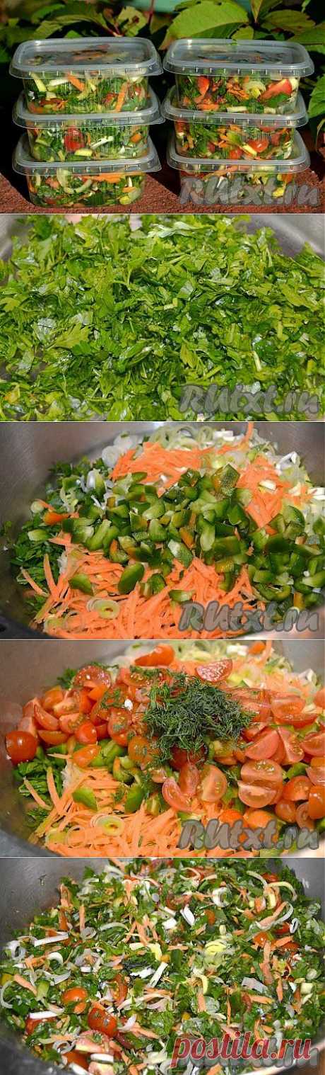 Как заморозить овощную смесь на зиму (рецепт с фото) | RUtxt.ru