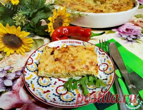 Вермишелевая запеканка с кабачками и сыром – кулинарный рецепт
