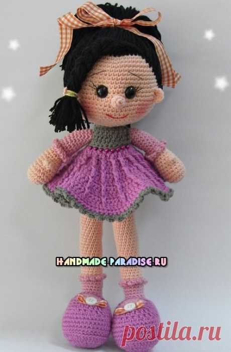 Амигуруми куколка Candy Doll крючком. Автор amigurumi askina.