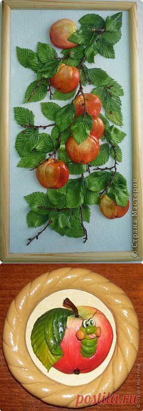 Лепим яблоки из теста | Farfor Krakelur