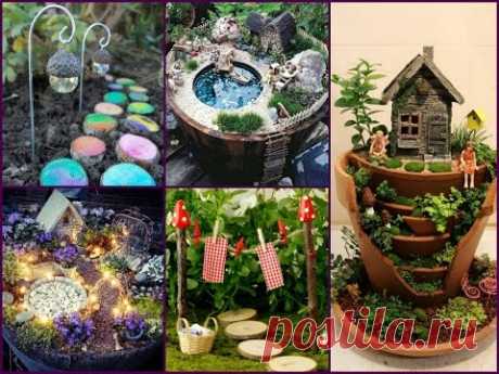 Amazing DIY Fairy Garden Decorating Ideas