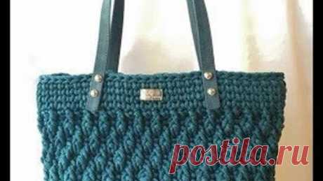 DROP BAG - BORSA UNCINETTO - HOW CROCHET A BAG