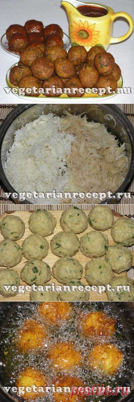 Индийское овощное блюдо - шарики из цветной капусты и картофеля