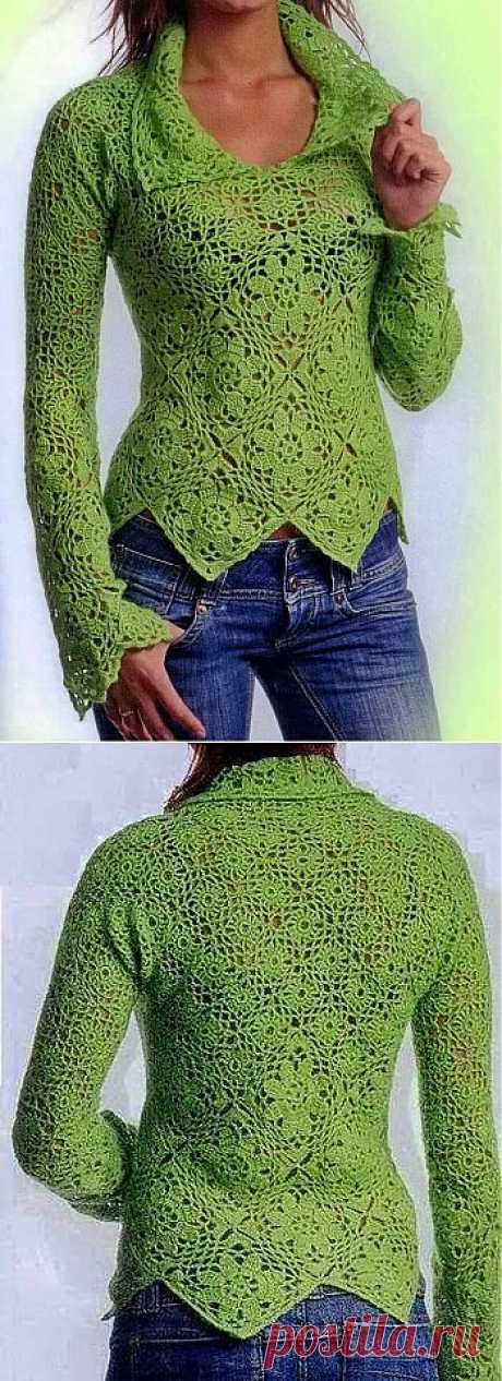 Crochet Sweater: Crochet Sweater For Women - Elegant