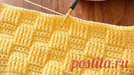 The MOST BEAUTIFUL and UNIQUE Crochet Pattern You've Ever Seen! 😲 EASY Crochet for Blanket