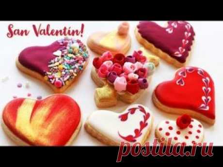 Cómo Decorar Lindas Galletas De San Valentin