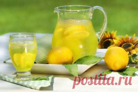 5 рецептов домашнего лимонада | Банк кулинарных рецептов