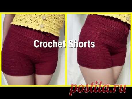 Летние шорты крючком. Crochet shorts.