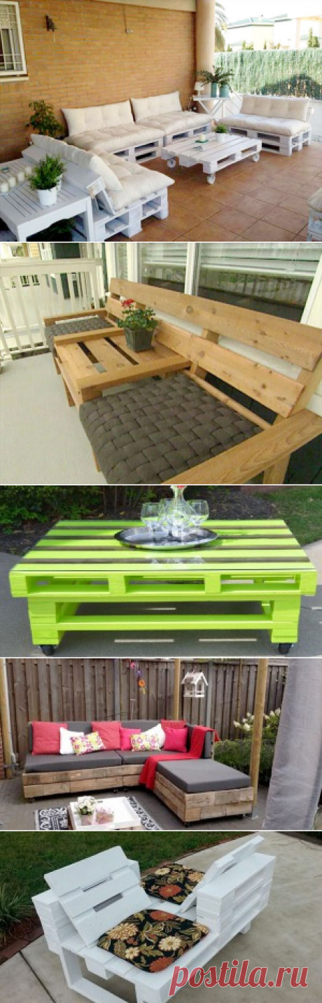 Faire un Salon De Jardin En Palette | Deco-Cool