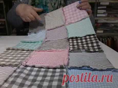 COLCHA RAGQUILT PARTE1