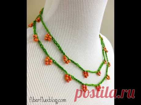 Episode 76: How to Crochet the Coral Blossom Necklace