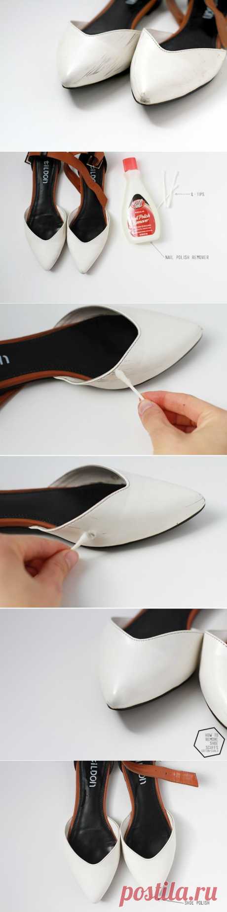 Как убрать царапины на обуви (Diy) / Обувь /